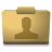 Yellow User Icon 48x48 png